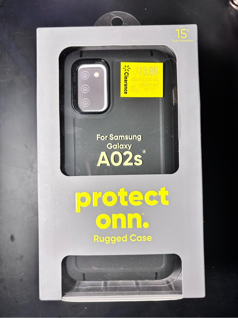 On Running Rugged Case for Samsung Galaxy A02s - Black